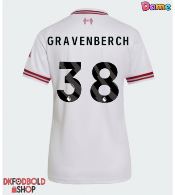Liverpool Ryan Gravenberch #38 Udebanetrøje Dame 2026-27 Kort ærmer Liverpool Ryan Gravenberch #38 Udebanetrøje Dame 2026-27 Kort ærmer